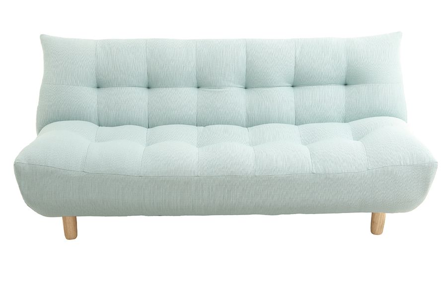Divano convertibile design scandinavo verde acqua YUMI