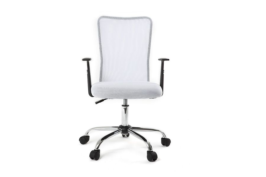 Design-Bürosessel Mesh Weiß PLUZ