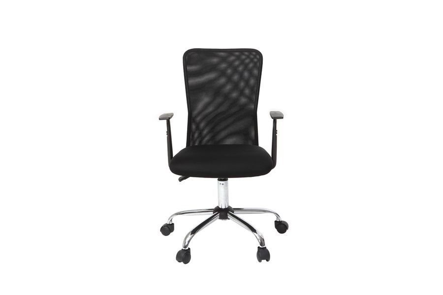 Design-Bürosessel Mesh Schwarz PLUZ