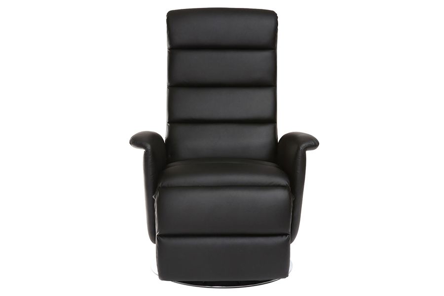 Sillón relax manual negro NELSON